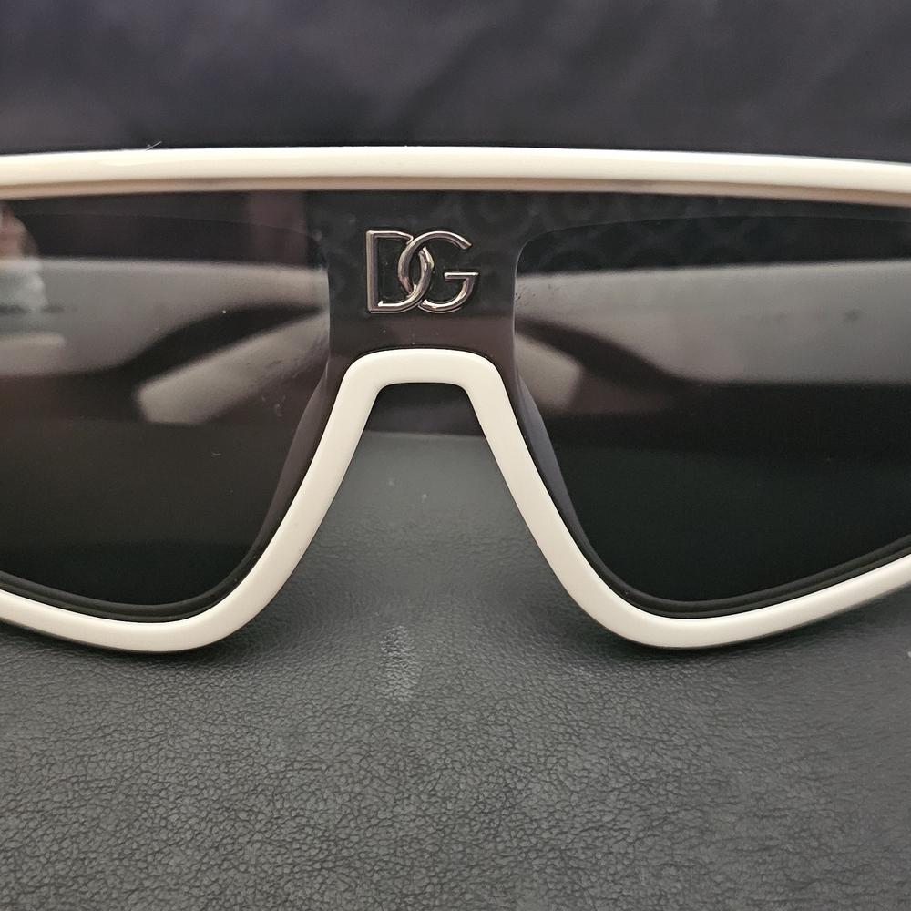 Dolce & Gabbana White and Black Sunglasses